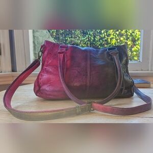 Bed Stu Spring Meadows Rockababy Ombre Leather Shoulder Bag